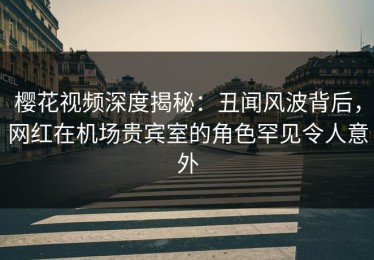 樱花视频深度揭秘：丑闻风波背后，网红在机场贵宾室的角色罕见令人意外