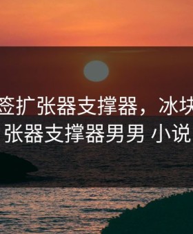 冰块棉签扩张器支撑器，冰块棉签扩张器支撑器男男 小说